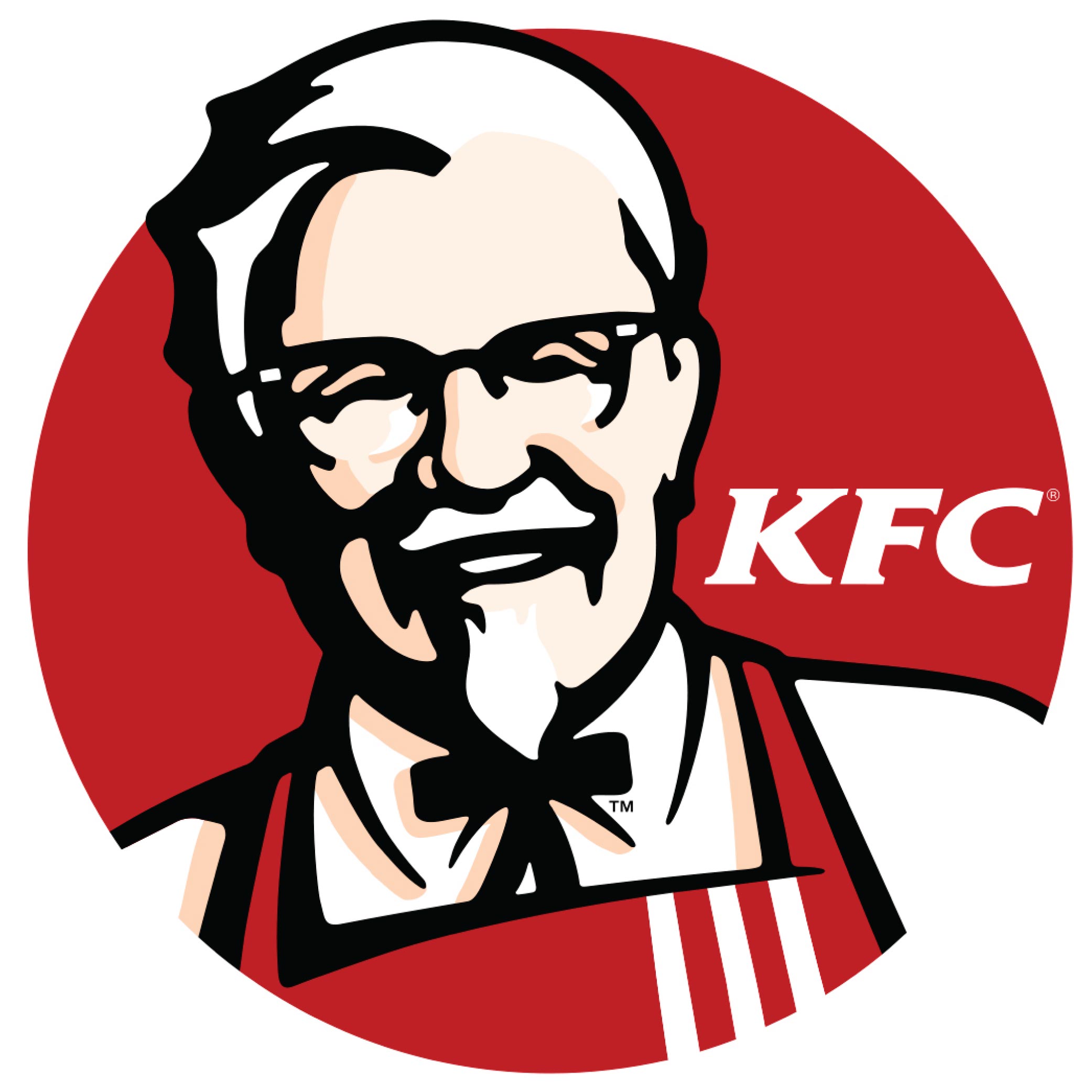 Personalized KFC Symbol Iron On Heat Transfer Stickers For T Shirt/Jerseys